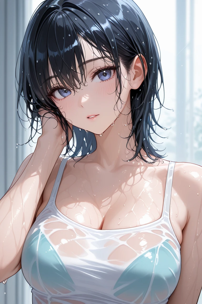 soaking wet