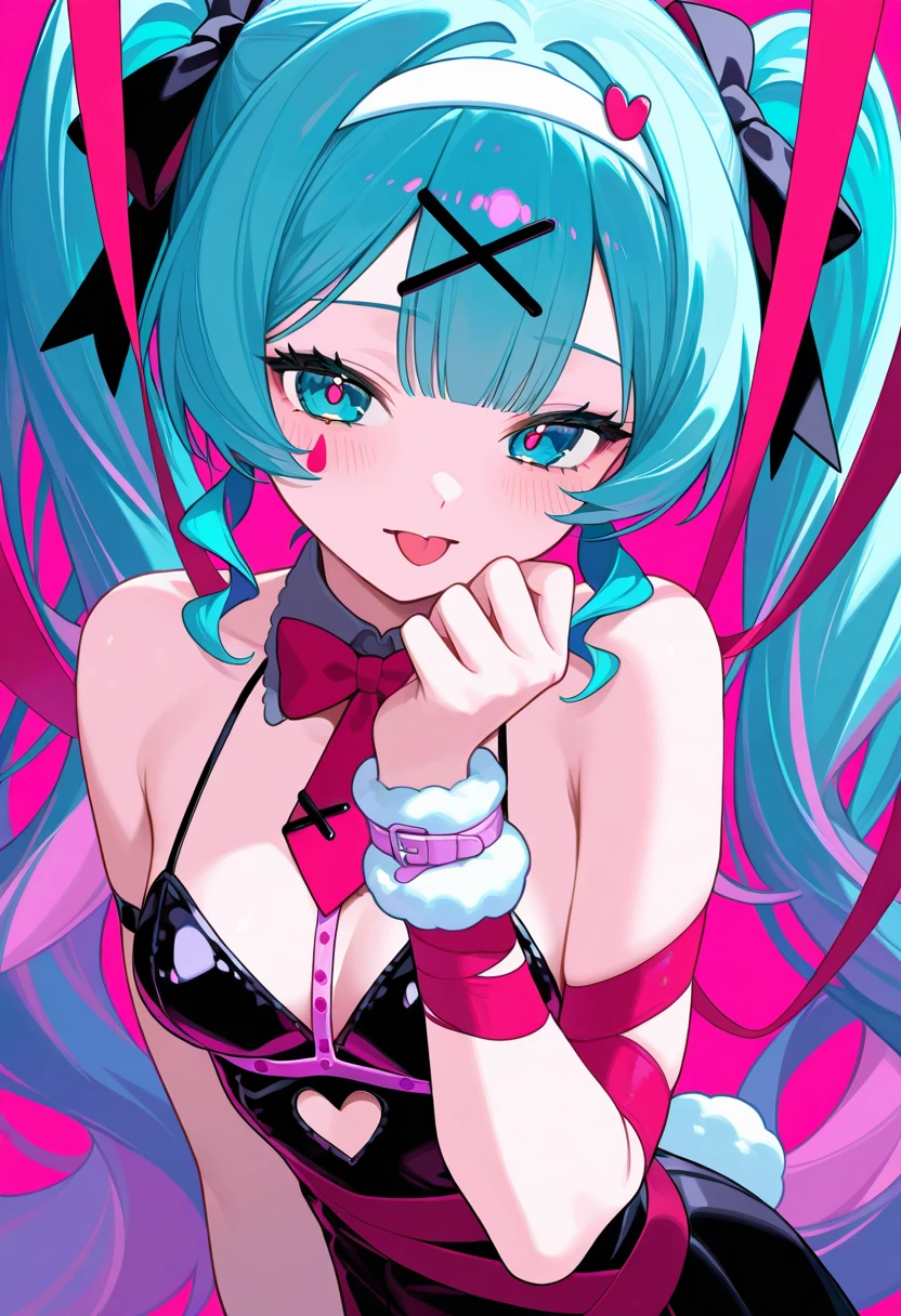 (masterpiece, best quality), best resolution, (2heads:1.5), 1girl, Woman with long light hair and bright makeup, perfect clear face, perfect anatomy, painting of a, Vivid neon ink painting, Vibrant digital painting, Vibrant digital art, colorful art, art of alessandro pautasso, vibrant cartoon art, jen bartel, colorful digital art, Colorful paintings, Colorful Digital Painting, Hypercolor Digital Art, Vivid paintings, Full-color digital art, colourful drawing, vibrant fan art