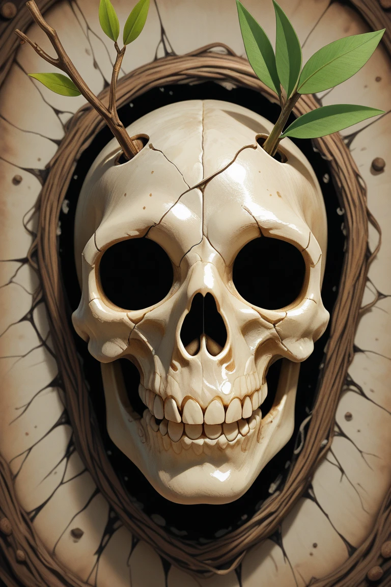 ,skull, skeleton, cosmos, planet, orbits, glowing ,planet, earth, dark side, glare of light