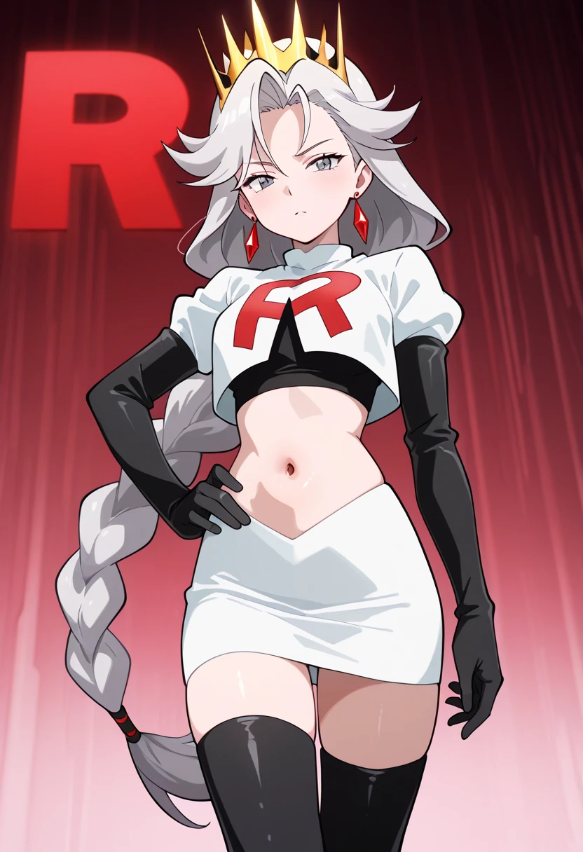 mulher cosplay HELLO KITTY exibindo os musculos extremamente definidos malhando