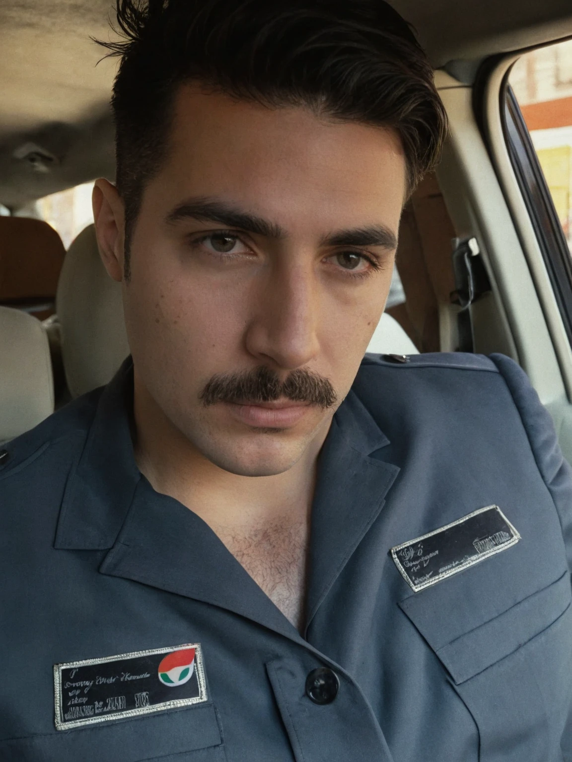 Army Officer Stylish Picture in uniform, realistic image 8K, 4 Images