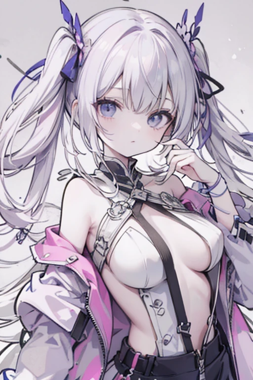 outfit-day-off date,1girl,solo,white hair,solo,milf, blush, looking at viewer, open mouth,eyewear_hang,BIG breasts,
masterpiece, best_quality, clear details,1girl,(wariza on_floor),
white_background,simple_background <lora:char-eula:0> <lora:OUTFIT-bremerton_day-off_date-000006:1> <lora:char-hk416:1>