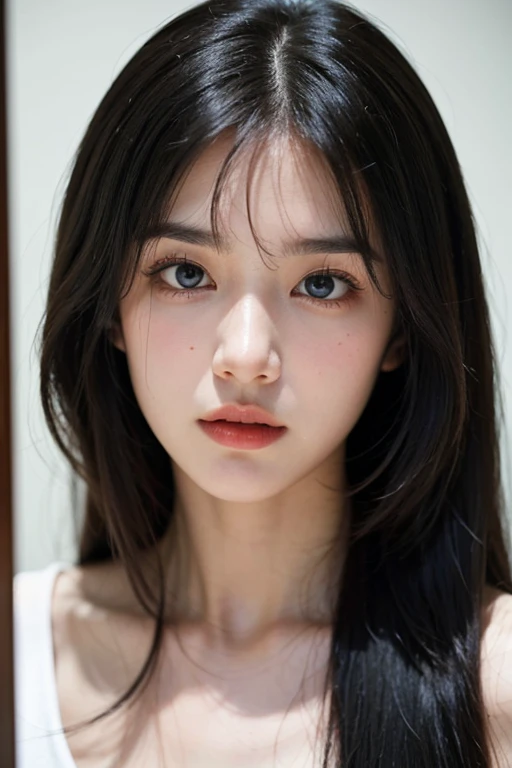 (highest quality、Tabletop、8k、Best image quality、Award-winning works)、One beautiful woman、(alone:1.1)、Extremely close-up of both eyes、Let&#39;s draw just the eyes.,Japanese、Shoot from the front、Make the image symmetrical、Symmetrical eyes、最高のsmileが私を見て、Accurate anatomy、(Beautiful skin that shines Very brightly:1.4)、(Very bright:1.4)、Ultra HD glossy skin、Ultra-high definition sparkling eyes、Super high quality hair、Beautiful teeth alignment、smile