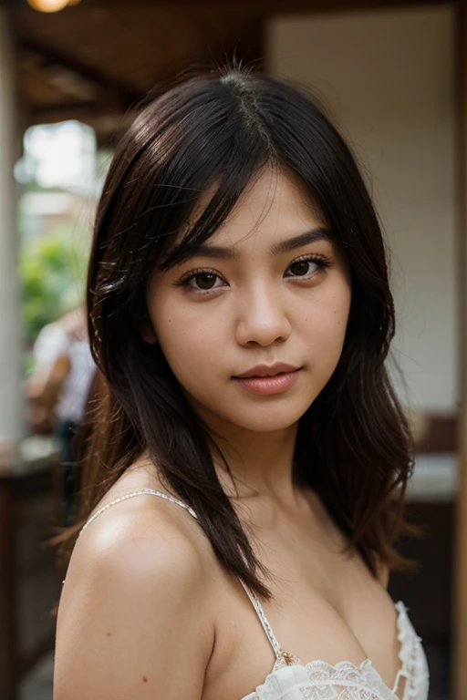 highest quality, epic realistic, ((in the pitch black darkness :1.4)), ((portrait:1.5)),(background: dark ) high contrast ,glorious picture, lowest lux, lighting face, she's comfortable, wearing white lingerie, looks incredible, (8k, Raw photo, Highest quality),(epic realistic:1.5), a woman, face,(detailed eyes:0.8),(looking at the camera:1.4), (Highest quality), ( high contrast, deep shadows),Intricate details,cinematic,((skin:1.4)), (long dark hair:1.3), long hair, messy ,(Hdr:1.5),Detailed, colors, Superior quality, Masterpiece, Raw Photo (20-year-old, looking at viewer), beautiful, (wearing underwear, bra and panties), perfect, natural, perfect composition, portrait, perfect face, smiling expression, Captivating eyes, Bright details, Tight lips, (High Skin Detail),, (blue tint: 0.6), (sale: 0.8), (bloody: 0.7), Key lighting , (backlight: 0.5), Medium depth of field, Canon 5d, 50mm lens, f/4 apertures, (Ultra-detailed, Complex detail), sharp focus, soft colors, 8k, Absurd, 80mm, dark background, photography, smiling,