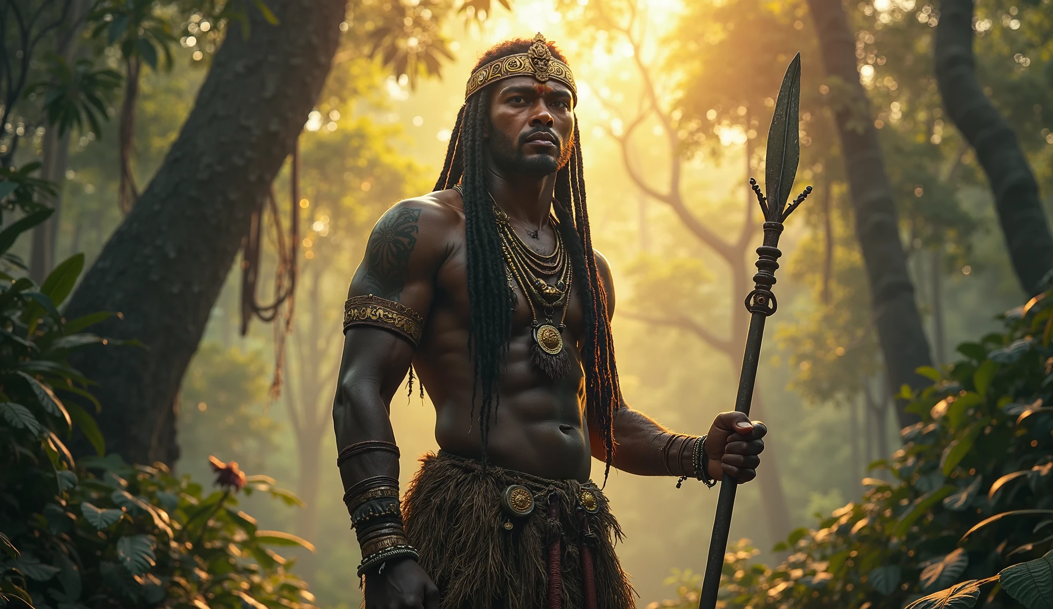 Papua New Guinea tribesman