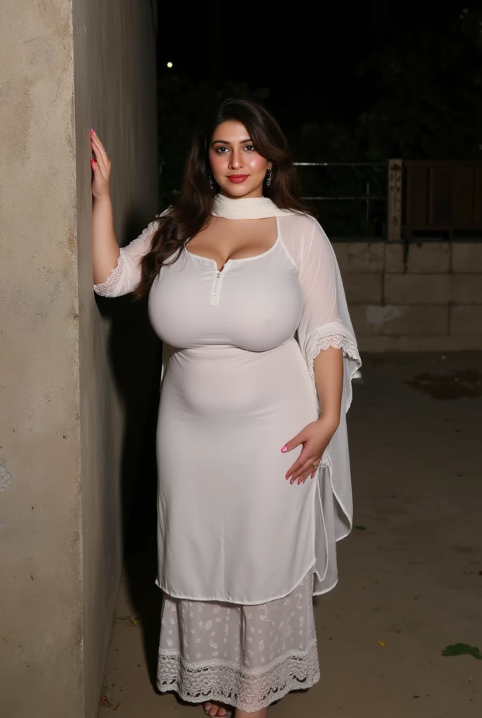 ((Full body Open )) perfect white eyes, fantastic face, Indian, beautiful look, ((red lips, bright eyes, curve heir 1.5)), ((beautiful details very big breast )), (Straight round and ultra huge clevage, not sagging breast)