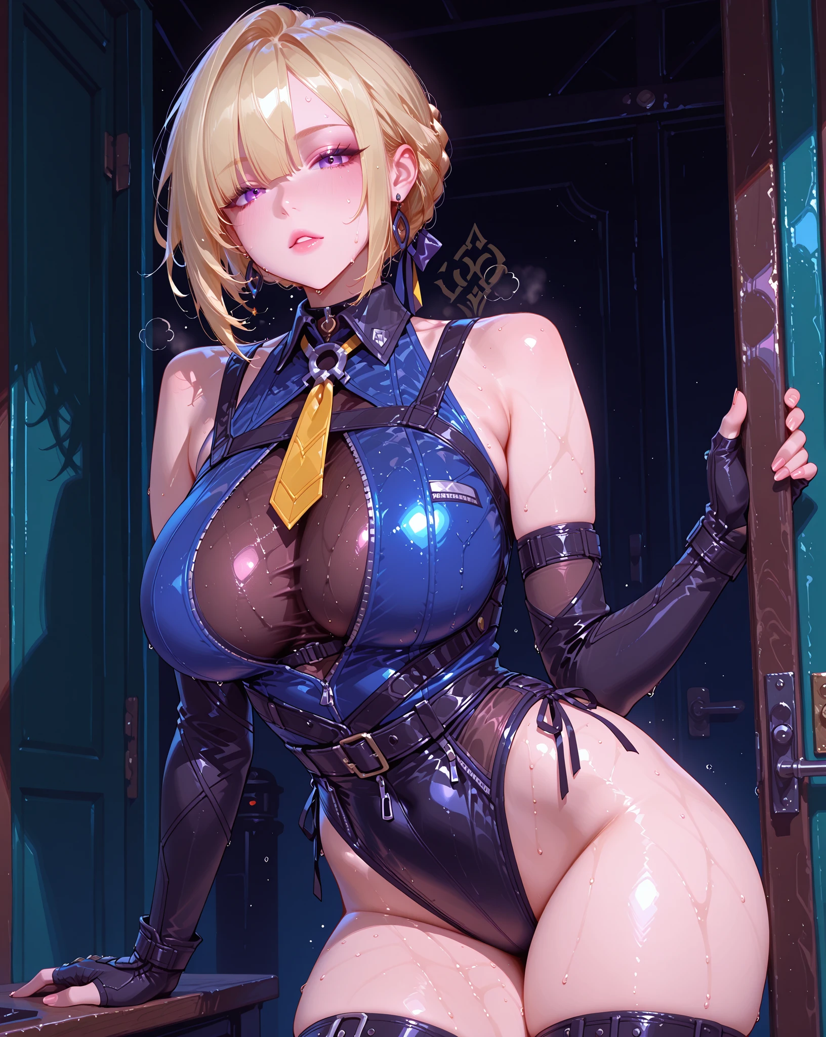 ((transformation:1.35)),(masterpiece, Highest quality, shape), Digital Art,Representative works, alone, Angelica Rapha Redgrave / Otome Game Sekai wa Mob ni Kibishii Sekai Desu - Otome Game World is tough on mobs,Torn clothes, Erotic Dress,handcuffs, rocks, belly button, tears, (Back arm: 0.32), Tightness, rock, Blindfold,cry,Drooling, Open your mouth, bondage, bondage, Mouth gag, In the school toilet,((Brainwashed Sex)),((To be made to look)),Multi-person sex,Costumes,skirt,garter belt, Black panties, Black bra,Sexy Lingerie,(((Vaginal sex with an old man&ejaculation:1.3))),((顔と髪の毛にejaculation:1.3)),((Bring the penis closer to the face:1.4)),Dynamic pose,actress,((Big Breasts)),((Big Ass)),((woman:1.4)),((Vaginal or anal sex with an older man:1.3)),Porn Photoshoot,Underbust,((顔と服にejaculation:1.5)),((Bring your penis closer to your hand:1.3)),((Penis at face height)),膣ejaculation:1.3,womanを抱きしめる,((Having sex with magical creatures:1.6)),((Sexual services in the cleavage:1.3)),((フェラチオ奉仕orejaculation:1.6)),Fallen into Darkness