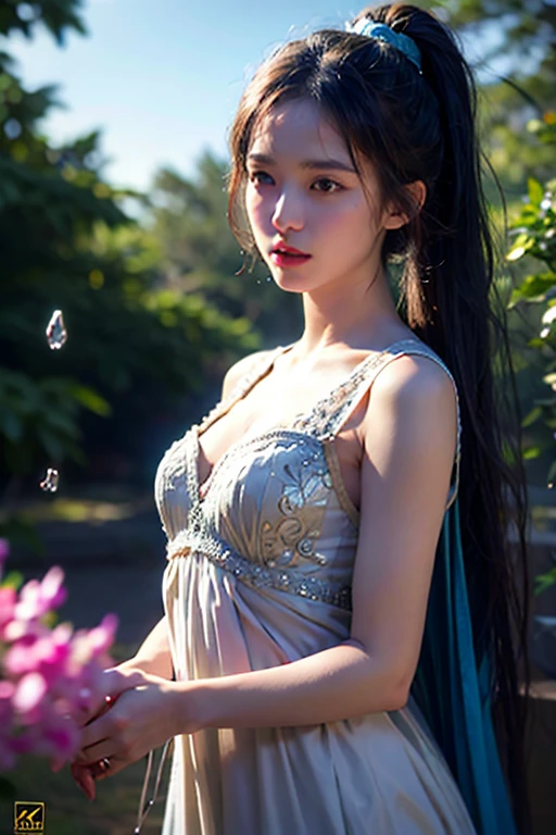 (masterpiece, best quality, extremely detailed 8k, ultra hd, ultra-detailed, highly detailed, highly realistic, photo realistic), (1girl:1.5), (upper body from head to thighs:1.5),