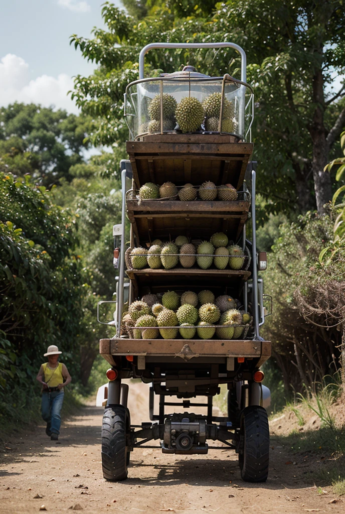 3 sacks of 30 coconuts each