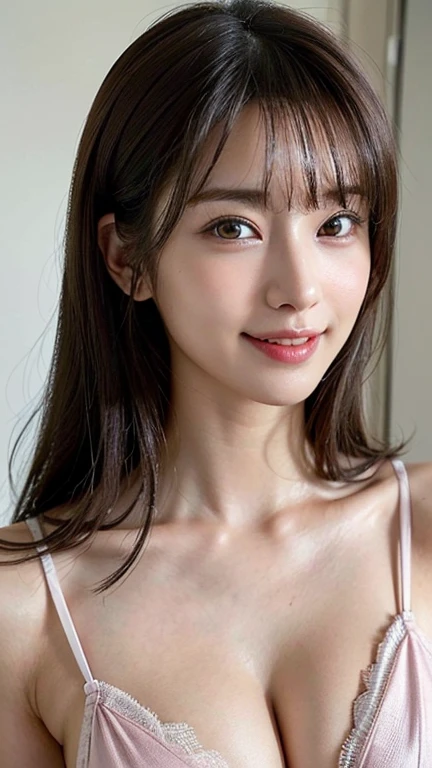 Super Smile, Random Pose, mix4, (8K, RAW photo, top quality, masterpiece: 1.2), (realistic, photorealistic: 1.37), 1 girl, cute, cityscape, night, rain, wet, professional lighting, photon mapping, radiosity, physically based rendering, gradient brunette hair, short curly, handsome, girly, white ball set, excellent image quality(High Definition), 1080p, (Clear Face), (Detailed Facial Description), (Detailed Hand Description), (Masterpiece), (Exquisite CG), Extreme Light and Shadow, disheveled Hair, Masterpiece, Rich Detail, (Exquisite Facial Features), (Best Image Quality), (Masterpiece), (Eye for Detail), Looking Eyes, Delicate Clavicle