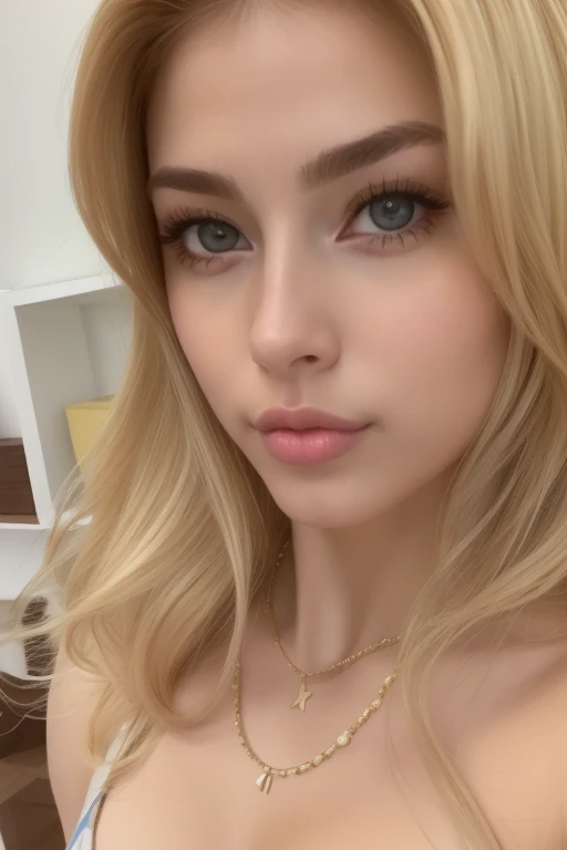 blond woman with big breast posing for a selfie in a black dress, instagram model, a gorgeous blonde, long blonde hair and large eyes, beautiful blonde girl, anna nikonova aka newmilky, long blonde hair and big eyes, blonde goddess, blonde hair and large eyes, 2 4 year old female model, 18 years old, yelena belova, jaw dropping beauty