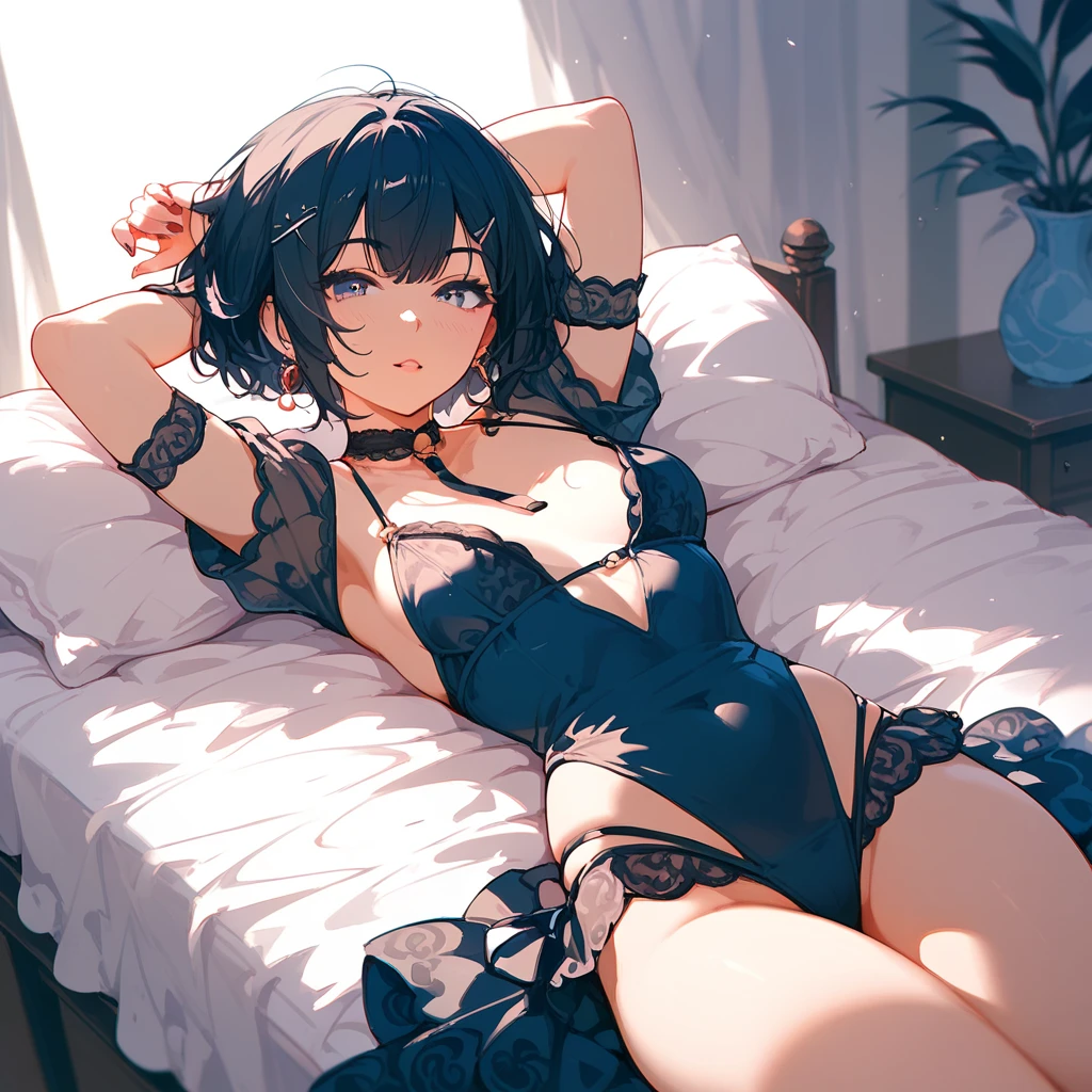 Marin Kitagawa, full body, lingerie, nsfw, medium breasts