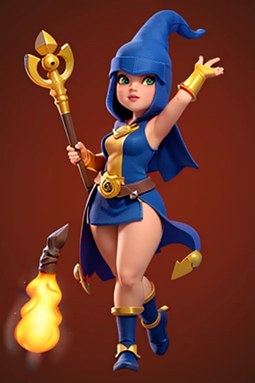 Sensual Mage girl Clash Royale