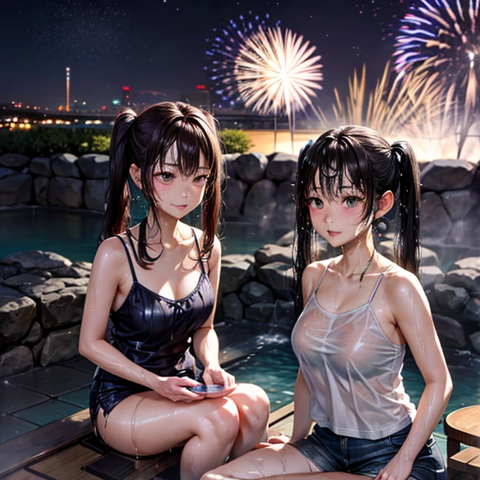 (Very detailed,High resolution,masterpiece:1.2)Japanese、Night view, Starry Sky、milky way、七夕の竹飾り Light brown hair. Big fireworks、(Highest quality:1.2), Elementary and junior high school studenticro、乳Very detailedな, High resolution, masterpiece:1,2, Vivid and colorful,, Professional Lighting, Physically Based Rendering, Flat Color:0.8, Detailed illustrations, realism:1.37, Makoto Shinkai style, Your name style, Light brown hair, Elegant update,ponytail, Hairstyles such as chignon, Laugh together, Dynamic pose, Selfie, Full body older sister、。naked、Show off your full breasts, Areola、Nipples、I love you 、Bitch、Obscene、Small breasts、Pubic hair is visible、Genitals are visible、The whole body is visible、Anime Drawings、figure。The whole body is visible、All naked、There are many children