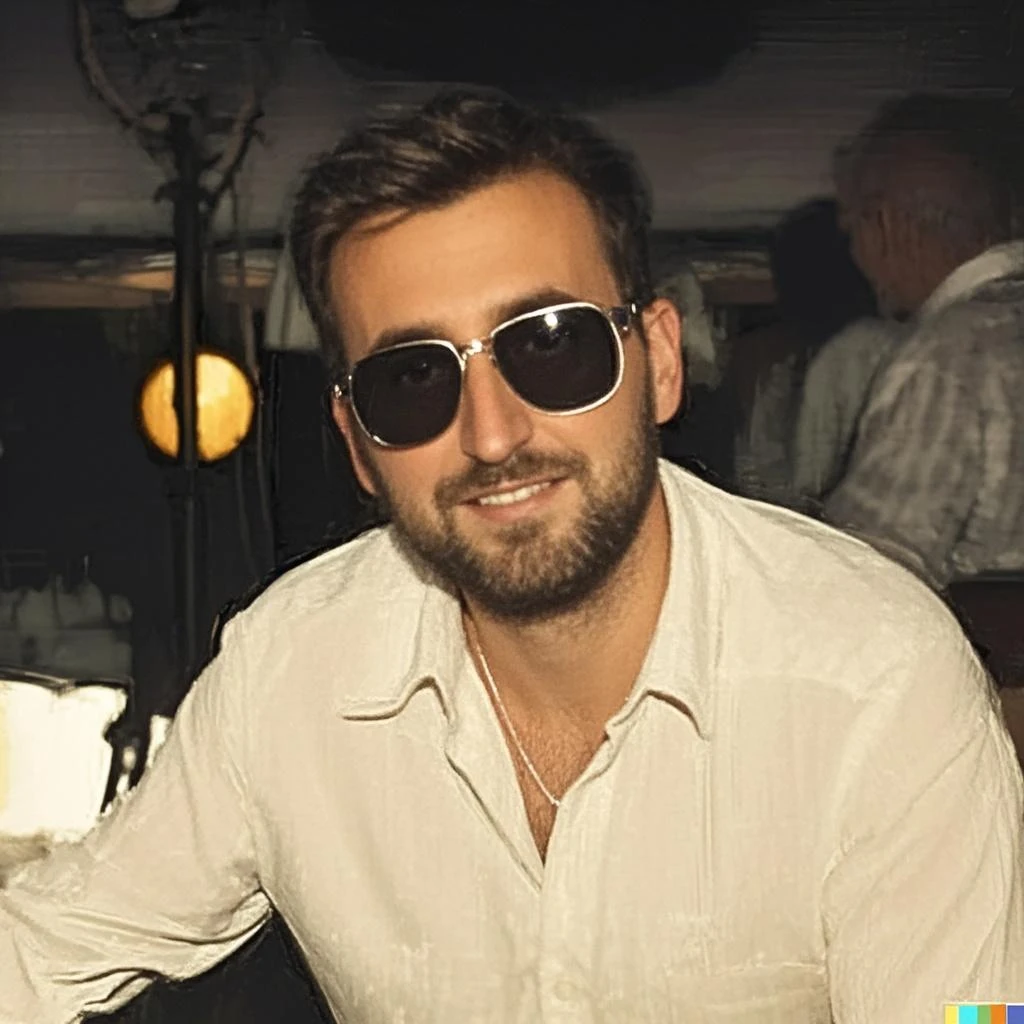 photo of man s4ntos on a large luxurious yacht