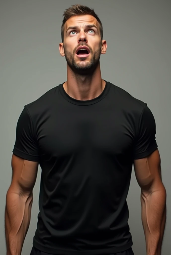 Muscular man in boxers excited with an erection with sunglasses hands on head and hair in armpits handsome super muscular hottie