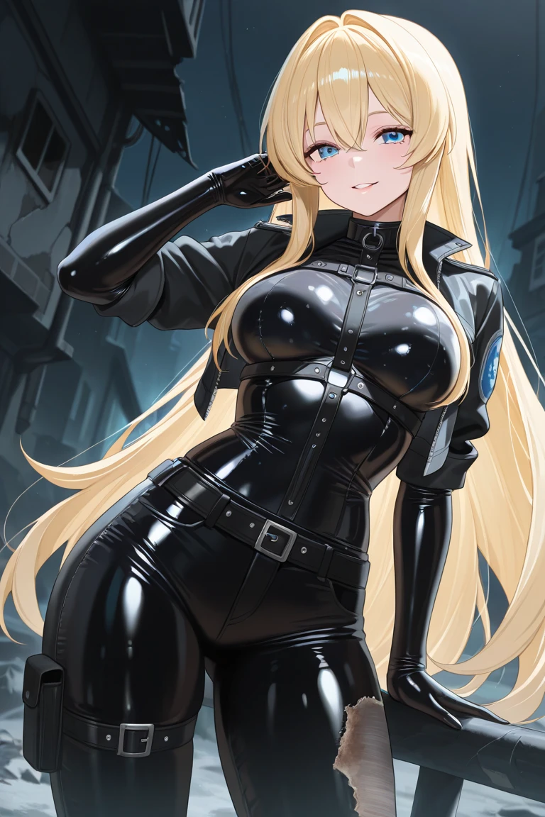 Female Officer、female soldier、uniform、Uniform cap、Mature Woman、Fallen into evil、female cadres、Exquisite breasts、Bewitching Smile、Villainess、Wicked Smile、rubber、latex、Long gloves、Thigh-high boots、garter belt、Strong gloss、Beautiful feet、lure、Venus flytrap、Fascinating