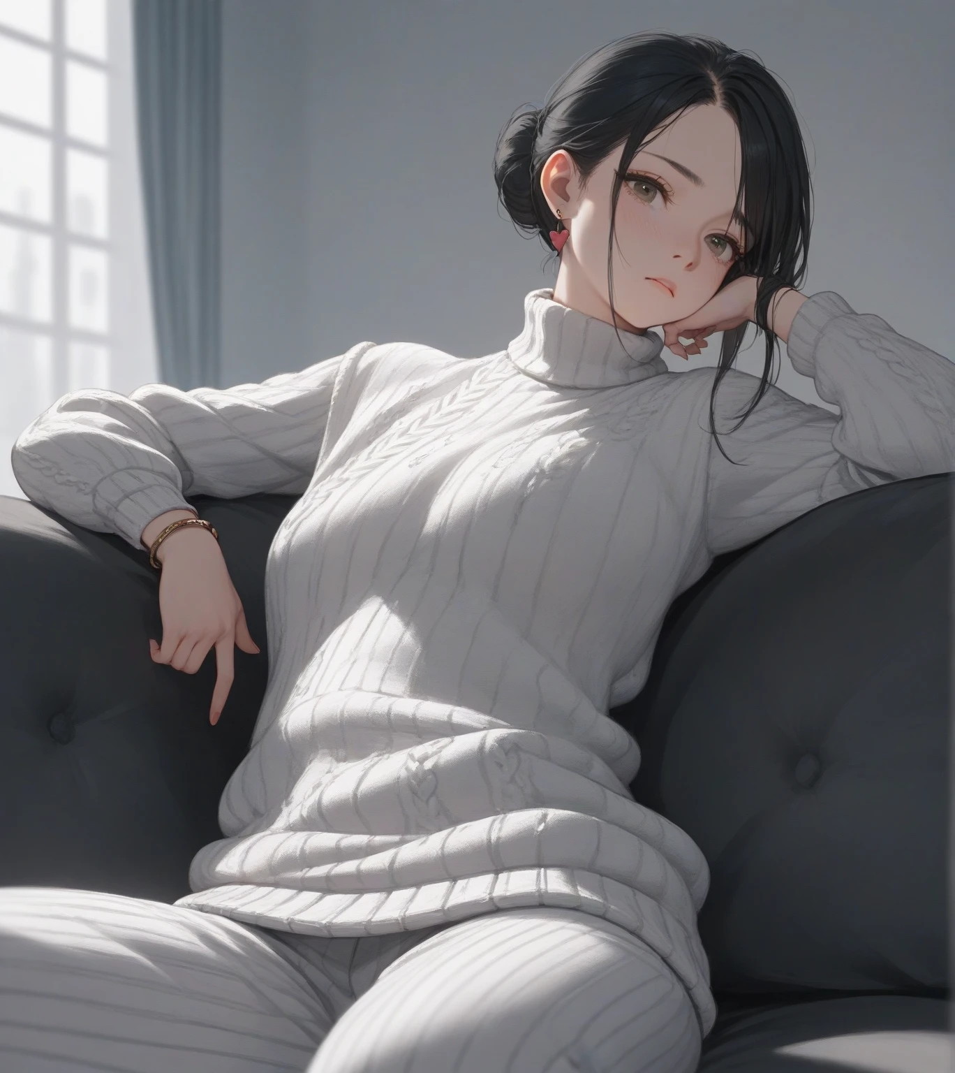 Suzu Hirose Knitted Sweater Torn Chest Exposed
bed high resolution pants exposure erotic eyes