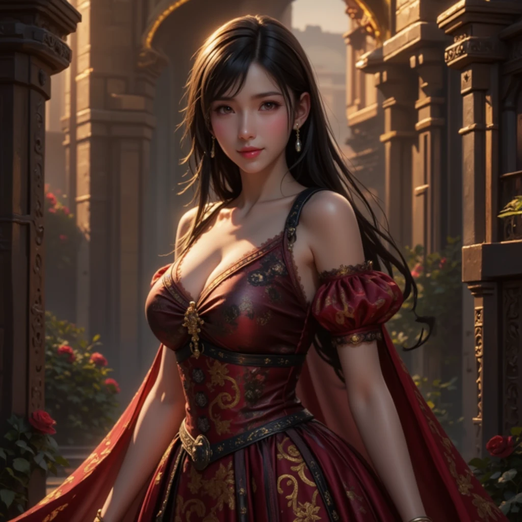 offcial art,统一 8k 壁纸,ultra - detailed,Beauty and aesthetics,high high quality,tmasterpiece,Best quality at best,(zentangle,datura,Tangles,entangled:0.6),chies,angelicales,Blindfolded,Large breasts,Roman dress,holdingsword,Fighting posture,dramatics,Photorealistic, Super detail, Masterpiece, Best quality, A high resolution, 8K,