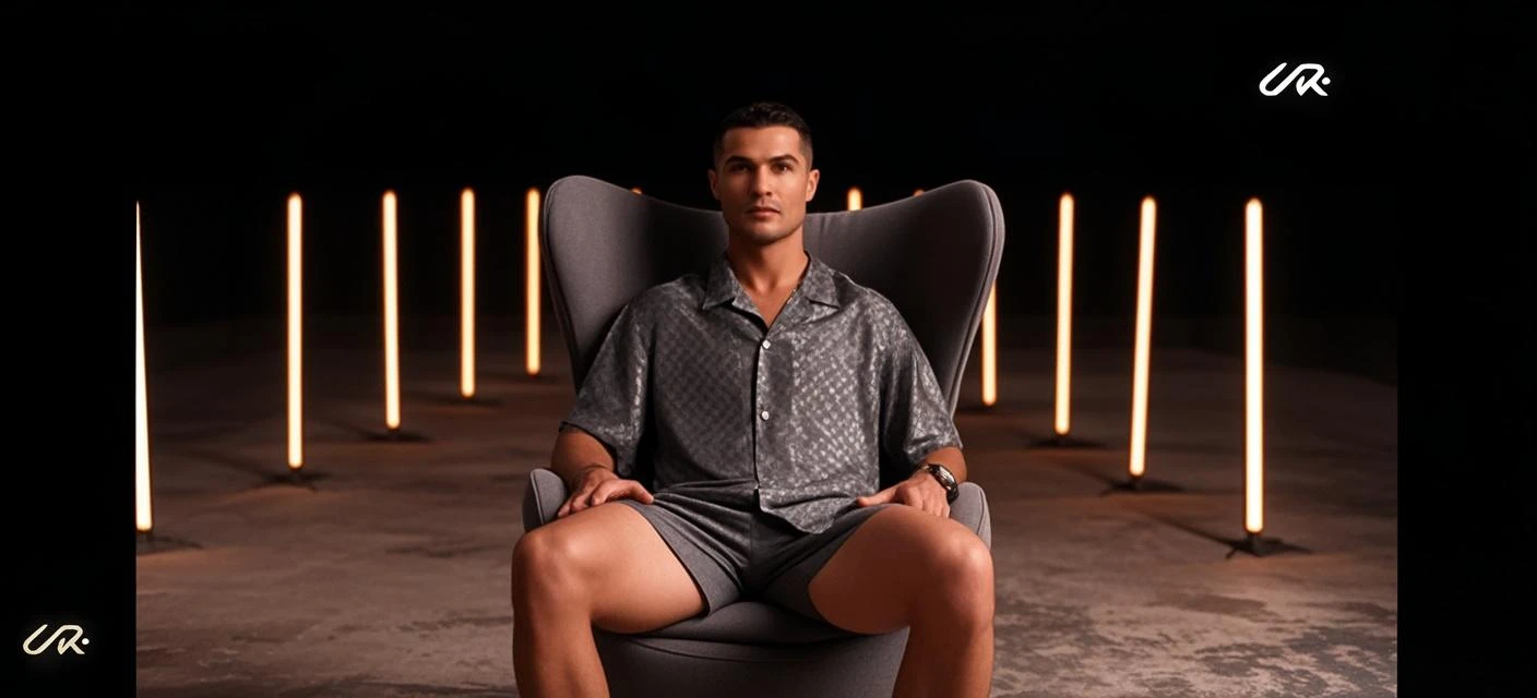 full view, full body, one handsome and muscular young black man with very stylish undercut well shaved,over-inflated siliconed lips, decorated nails, wearing a Gucci polo shirt, Gucci wide shorts, Gucci high socks, white Balenciaga triple S sneakers, lots of gold and diamond rings, bracelets, piercings and necklaces, sprawled on a sofa in a very luxurious apartment, surrounded by tons of banknotes, gold bars and gold and diamond jewellery. He sniffs a handful of banknotes