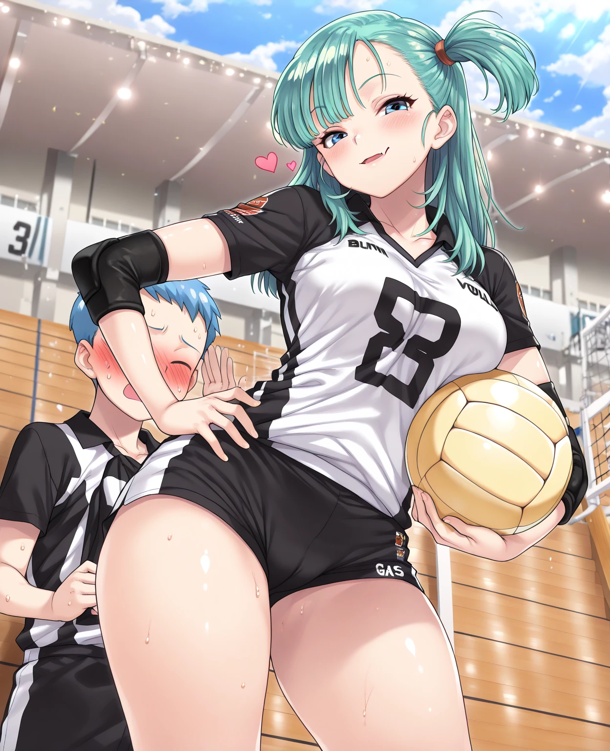 score_9, score_8_Excellent, sauce_anime, vaginal penis surrounded by penises massive huge breasts huge ass armpit hair wakiga pubic hair pubic hair ahegao Hololive,Titty fuck, Blowjob, Handjob, armpit work, One girl,alone,Amane Kanata,Hololive,Gradient Hair,Grey Hair,Blue Hair,Medium Hair,Purple eyes,Star hair ornament, wallpaper 8k CG, Very detailed傑作, Very detailed,3boys {cum in mouth} Open mouth, muscular girl, ripped knee-high socks, tight sportswear {toilet} Arm muscles, pounding cowgirl, view from behind, stick out ass, ass focus
