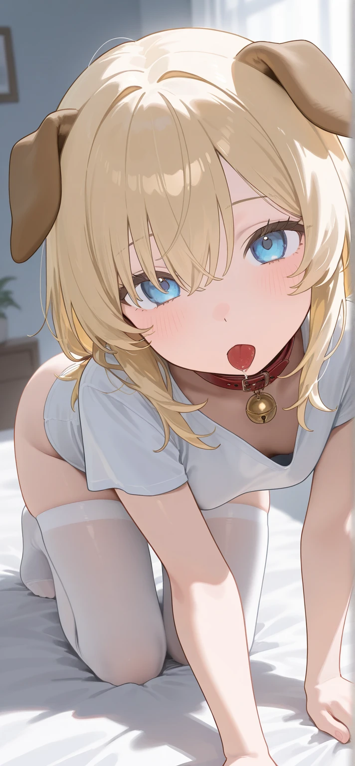 (((masterpiece))),highres,absurdres,(((best quality))),official art,perfect lighting,looking at viewer,indoors,
1boy, tiny chest, curious smile, shy manner, flushed cheeks, eating carrots, thin waist, down bunny ears, bunny boy, cut curvy hair, blonde hair, blue eyes, angelic eyes, round eyes, pastel color, (PastelColors: 1.3), cute doll cropped, white panties, little ribbon, volume in underwear, random pose, face focus, ((sharpness)), (perfect hands), wide hips, (((small penis))),