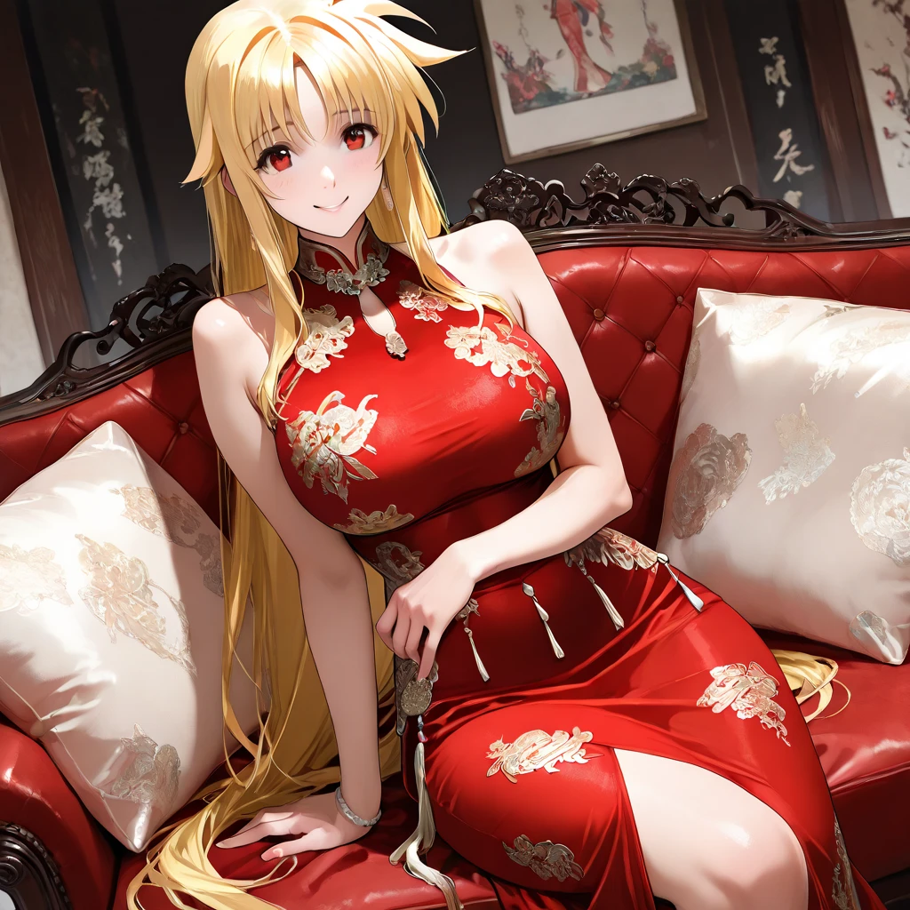The woman is raped by naked men on a big bed and fucked so hard that a huge amount of semen comes out of her pussy.、((Highest quality)), ((masterpiece)), (detailed), (Perfect Face)、The woman is a Vietnamese thai woman, wearing a gorgeous and glittering ao dai, a traditional Vietnamese dress with gold embroidery, a gorgeous hair ornament, gorgeous jeweled accessories and an engagement ring, and is in a city in Vietnam.、The woman is an elegant Thai lady with green eyes and medium-long blonde hair. She is a Vietnamese Thai lady wearing an Ao Dai.