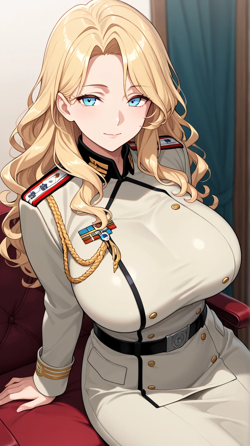 Elegant mature female, milf, green eyes, blonde hair, soft light, 4k resolution, high quality, beautiful cg