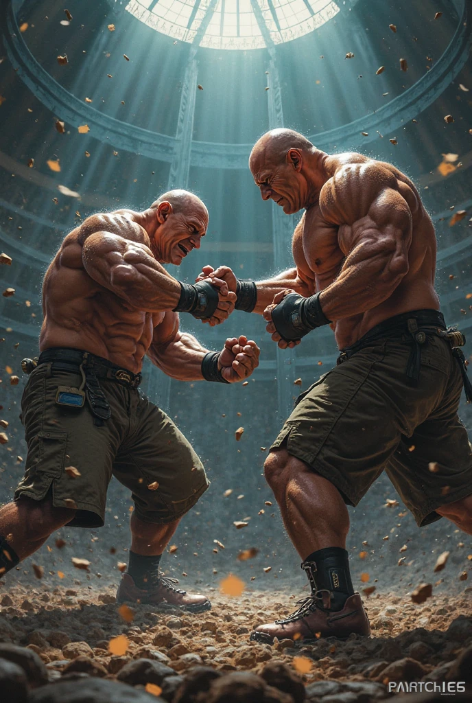 Heavyweights hailstorm