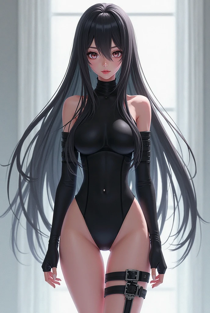 Black hair, Blonde hair, pony tails, Very long hair, Upturned eyes, kemonomimi mode, Blush, Tsundere, mediuml breasts, Young age, surrealism, Anime, Sparkle, viewfinder, first person perspective, Sony FE GM, 8K, Super detail, Anatomically correct, Textured skin, Textured skin, Super detail, Best quality, A high resolution, High details, 16k, High details, High quality, Anatomically correct，white bed sheet，Nurse's uniform，blackstockings，Lie in place