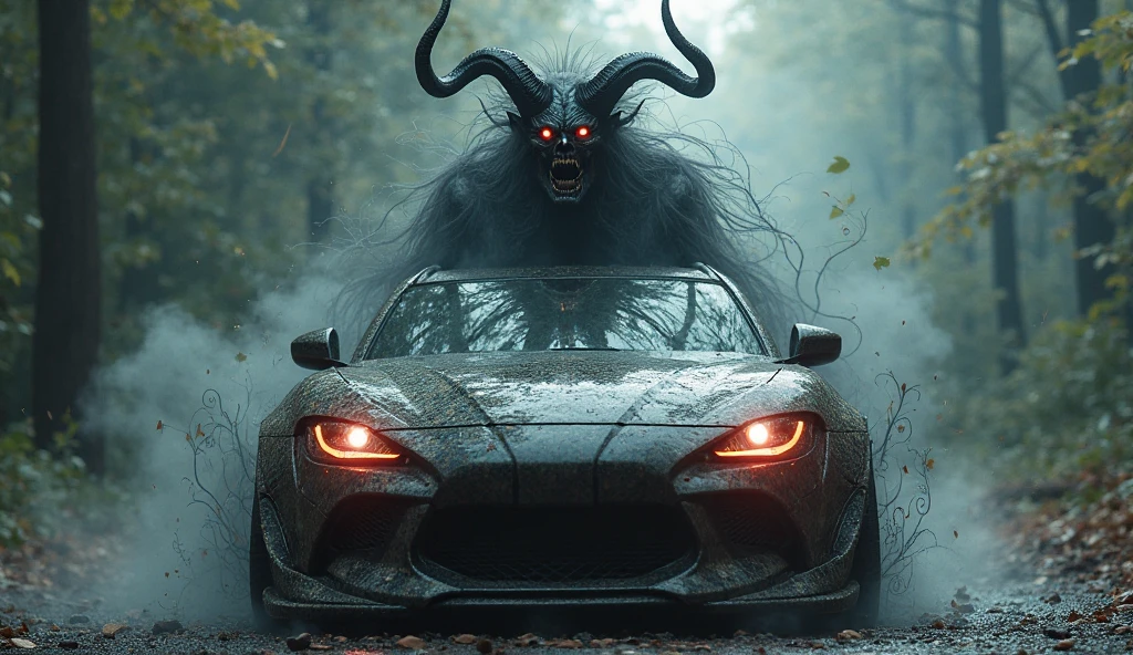 Japanese demons image for car