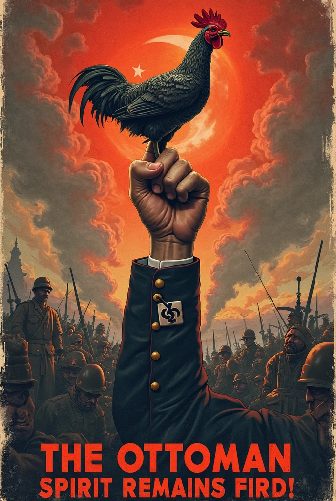 Che Guevara dead,the beret  and the mutilated body on top of many bones and skulls, a paper in his hand that says they can kill the man but not the ideas. A horn takes out its eye, In the background a war 