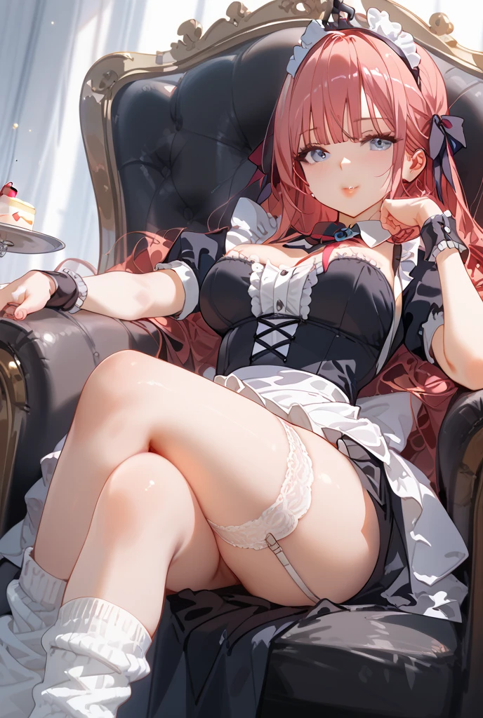 Ainda um gatinho (DXD), 1 garota, policial,bra, police hat, Policial, seios muito grandes,enjuelhada,cara de assustada,giving a blowjob with a human penis