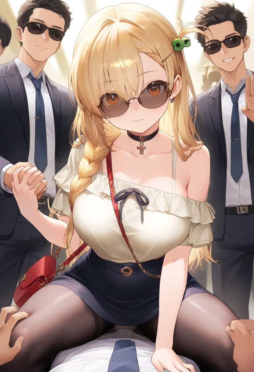 ((((Perfect Anatomy, Very detailed肌)))), 1 girl, Japanese, 16 years old, Glowing Skin, Large Breasts:0.6, avert your eyes, Take in the view,,
Beautiful Hair, Beautiful Face, Beautiful attention to detail, (Long Hair:1.7, Half Up:1.5),
Beautiful clavicle, Beautiful body, Beautiful breasts, Beautiful thighs, Beautiful feet, Baby Face, Mole under the eye,
((White collared shirt, Dark Blue Vest, dark blue micro mini pencil skirt), Mid Boots, (Beige hooded coat, Open the coat yourself)), Very sexy, Wet crotch, Captivating thighs, Camel Toe, ((Animal Collars)),
((Pee leak:1.9, Leaking poop:1.3)),
((Ahegao, Embarrassing, Drooling, Please open your mouth wide)), (((walk, Sex toy in panties), Female masturbation, Abuse, Inserting an Object, vibrator)),
(Beautiful views), winter, Midnight, Hokkaido, Sapporo, The smell of the park, crowd, Christmas, Christmas tree, illumination, TV Tower, snow, snowfall:1.7, Frozen Weather, Frost,
(8k, Highest quality, Masterpiece:1.2, Very detailed), (Realistic, photoRealistic:1.3), Beautiful illustrations, Cinema Lighting,