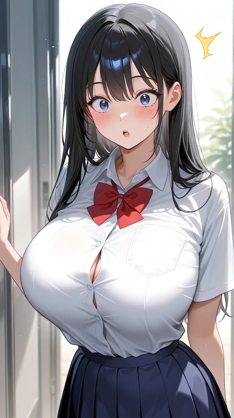 1womanl, beautiful mature senior nurse, (perfect details beautiful eyes:1.2) ((red blush)), (open mouth,put out the tongue:1.2), large full breasts, (), Perfectly proportioned, Colorful long Hair, {(sheer nurse uniform:1.2), (covered pointy nipples:0.9),big sagging breasts},Octane Render, 8K, Unripe, ((Best Quality)), ((masutepiece)), 超A high resolution, (depth of fields), Maximum clarity and sharpness