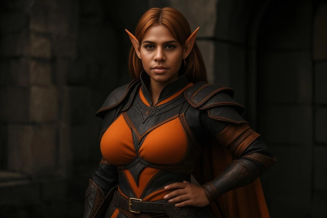 Sheeva, pointy ears, horns,yellow eyes, long hair, large breasts,
red robes. armor, cleavage, serious,
arena, morning, outside,
standing, upper body,
mortal kombat,
(insanely detailed, beautiful detailed face, masterpiece, best quality) <lora:SheevaMK11-10v5:0.8>