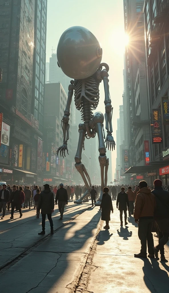 Big skeleton Urban legend style