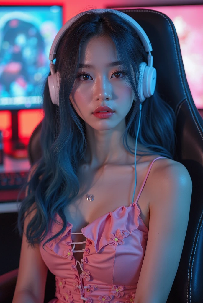 Jennie Kim being a streamer