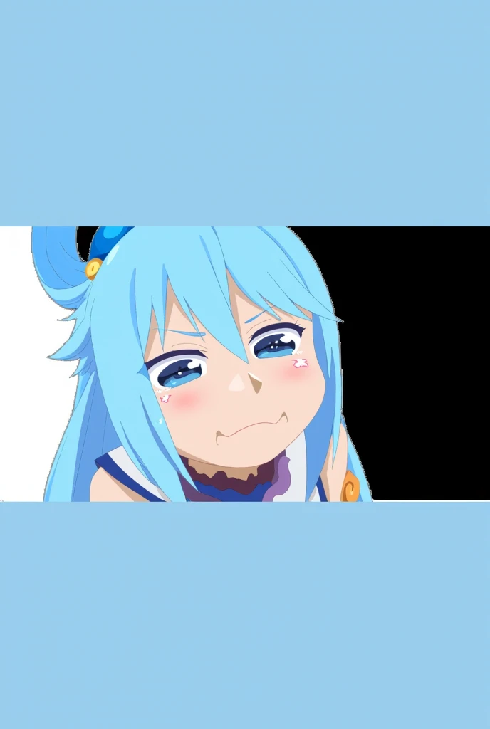 masterpiece(best quality, Ultradetailed:1.2)girl, ((head, should,bust,waist))(dog girl)<lora:NosehookV5:0.75>drool,moist eyes,tongue,best grin,gummy smile,blue hair,angry eyebrows