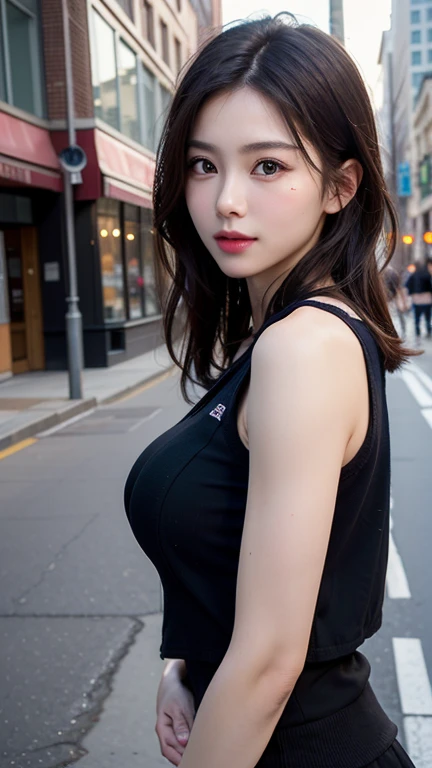 （8k、Live Action、RAW Photos、Highest quality、masterpiece：1.2),(Outdoor,Front lighting:1.2),((Perfect lighting)),(Long Bob Cut),Observe the audience,look up,Hug Pose, strong,erotic,1,student,White skin,knees,Absurd,Small face,前hairを真ん中から分けます、The forehead is visible,(Embarrassing,Squint your eyes,Glare,strong,skinny,skinny,Irritated)、masterpiece,Highest quality、Ultra-high resolution,One person, One personで,Close-up shot、cute、studentに戻る,(Sporty clothes:1.3,Team Color),high school girl,Japanese women,Are standing,（フォトGenuine：1.37）、Photon Mapping,Genuineistic、cuteSmall face,Brown eyes、prospect、Written boundary depth、Blurred Background、Genuine,(前hairが見える), hair, kneesが見える, thigh,(Nogizaka Idol), actress、Big and ample breasts、Cleavage、Super Fine、Low people々、(Skin with visible pores:1.2)、(Focus on the face)、8 heads、Natural Neck、Check and fix the skeleton