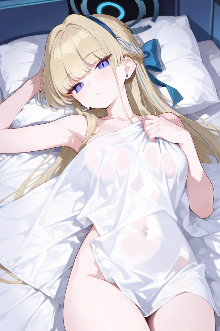 (realisitic: 1.4), (masterpiece, side lights, Fine and beautiful eyes: 1.2), masterpiece*portlate、realisitic, 3D 顔, Luminous Eyes, Shiny hair, Skin falls out, 独奏、embarrassed from, (Upper abdomen), White underwear, (small tits)、blonde hair、(A Princess)