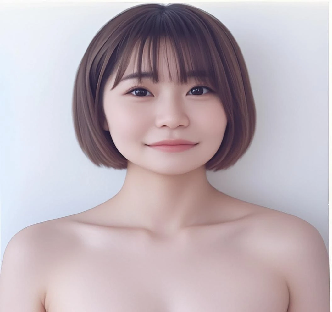 model poses、((:3.5、fullnude:3.5、toppless:3.5、middlebreasts:2.2、bob cuts:2、pubick hair:2.5、Standing))、unparalleled masterpiece ever:2, Ultra-realistic 8K , Perfect Artwork, ((The image of the perfect woman)), female high-school student:2, japanes、Slender waist, Seductive:2.5、clean, Beautiful face, {extremely delicate and beautiful girl} , 8K Wallpaper, 1girl in、 big eye, Thick lip、Navel、Just look at the audience, ((front facing:2))、Simple background, Solo, full body Esbian, (Shiny skin),top-quality:2、​masterpiece、Top resolution:2、Ray tracing、