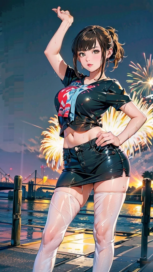 Hinata Hyuga, roupas brancas, new years eve, muito linda, Detailed Lips, olhos lindos, extremamente linda, sexy, noite de new years eve, ??? novo, virada de ano, Fireworks background, drawing in the sky 2024, bunda grande, pernas grossas, Fitness, passagem de ano.