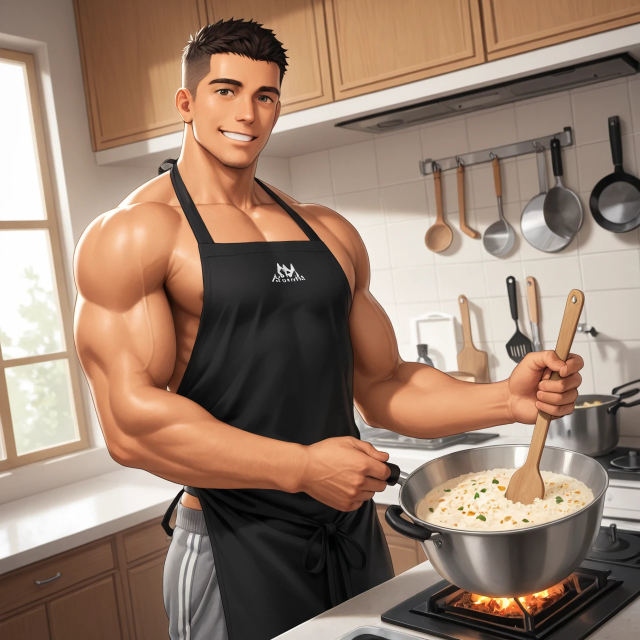 Making a Tanned Young Man, Whale Kitchen