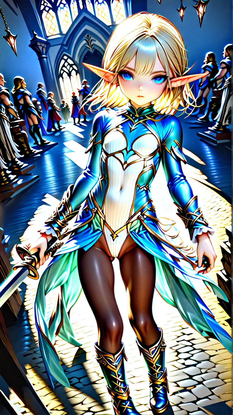 An ultra-realistic and ultra-detailed (Legendary Multicolored Psychedelic Masterpiece), ((HOLDING A BIG GORGEOUS, GLOWING, COLORFUL INFINITY ♾️ SYMBOL IN HER HANDS)), ((full body portrait)), (Dynamic Angle), best quality, (Angled View), 1girl, She is a Gorgeous Magical Alchemist, a very noble Caucasian lady, ringed silver eyes, Calm, half closed eyes, thin body, slim waist, small breasts, (bare legs), Awesome Black Hair, a confident smile, ((HOLDING A GORGEOUS COLORFUL RAINBOWLUMINESCENT GALAXY IN HER HANDS)), Celestial Star Map, highly detailed expensive wizard's skirt, beautiful, dramatic, backlighting, night, midnight, (Multitude Of Stars), beautiful fantastic night view, (ultra-detailed, finely detailed beautiful eyes and face), high resolution, 8k UHD, perfect ???????, perfect fingers, Highly detailed scenery, Highly detailed background, perspective, depth of field, atmospheric