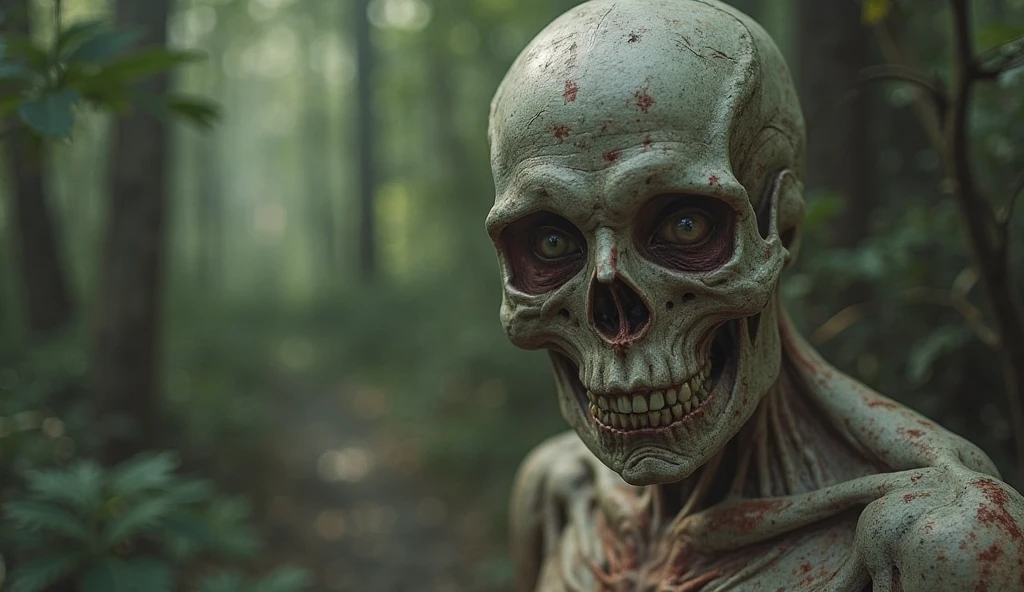 Zombie corpse, forest, terror --auto --s2