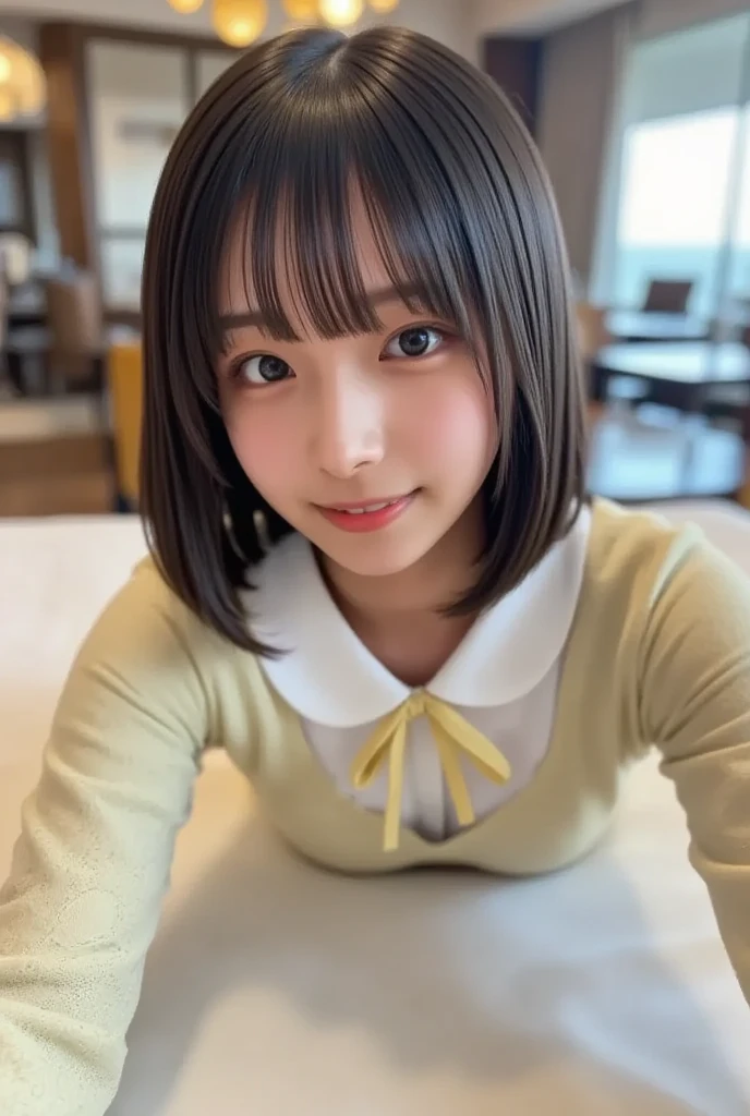 bad girl、1 female、1 male、pretty girl、woman smiling lewdly、man sexually assaulting girl、crying man、scared man、girl rides a guy、Creampie、semen