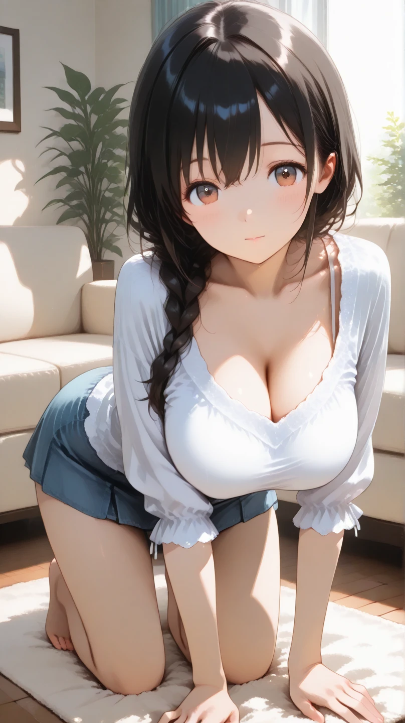 (8K, ultra high resolution, 朝美麗公式アートA masterpiece of the highest quality, professional detailed wallpaper, Ultimate Highly Detailed Everything, anime images, game cg),perfect human body、detailed face、detailed eyes), 1girl,dark skin,short hair,white shirt,cleavage,blonde hair,smirk,choker,pleated skirt,thighhighs、background bedroom , detailed background、detailed person、background bokeh、shadow、dark toilet、dark、lights out、shadow、Stains on the walls、Dark and dirty private toilet、dirty toilet、public toilet、official art、full CG、high quality、high resolution、8k, high vision、detailed、clear、live-action、(dripping sweat、oil skin,sparkling skin、realistic skin texture、detailed beautiful skin、shiny skin、shiny skin), (立っている:1.5、メスガキスマイル:1.8, 壁ドン:1.8)