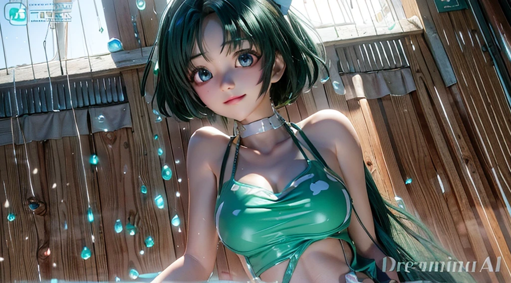 nsfw:0.5, (((HHH))), a precious special ????? hentai porn scene, Express all her emphasized feelings through her facial expressions and posing,
ultra masterpiece, ultra high quality, spectacle scale, photorealistic:1.3, ultra high resolution, described in ultra fine detail down to the minutiae, high-quality textured, clearly, depth of field, good composition, good lighting, (close-up shot), from below,
sexy, sensuous, ??????, eros, ?????, sexually aroused, craving:1.1, (panting), messy, loose, sticky slimy, (raw), shiny, glaring, (colorful),
flashy high-end sensual hostess, (looking up and (enraptured:1.1 rapt:1.1 (half-open)) bedroom eyes to downward camera view)),
wearing wrinkled ((vivid colorful (bright color (shiny satin) tempting provocative mini bodycon dress costume))), skindentation, Wedgie, ????? nipples,
beautiful sexy face, detailed mouth:1.1, detailed too shiny lips:1.1, large firm breasts, Delicious body, oily wet translucent skin, messy loose (updo) with side-swept bangs hair, gold simple necklace earrings,
((blissful:1.5 ecstatic expression:1.1)), ((blush)), (((sweat))), a little particle sweat drops, (((steam))), ((sigh)), (((((???????))))), ((((??????)))), (((ahegao))), ??? on body,
executive private night bar lounge, sit on the luxury sofa, Give me her special H service that captivates me, ecstatic attentive escort service energetically, Her sexual desire has increased, Her sexual energy has increased, Anyway she is a very intense pervert,
