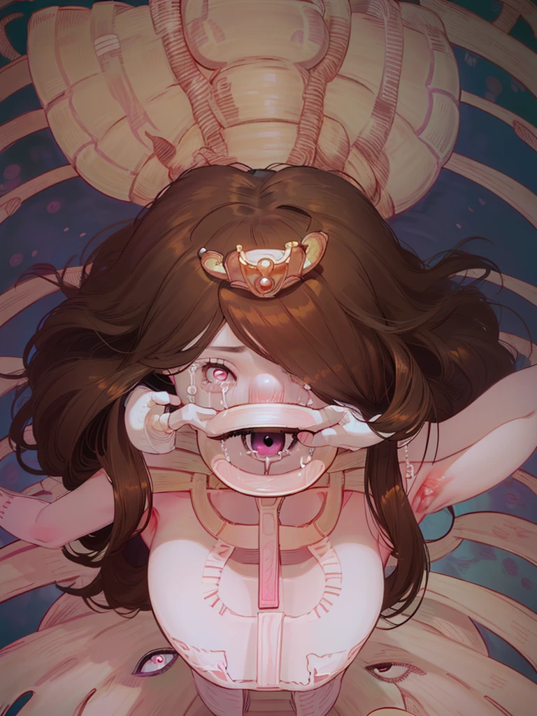  ((best quality)), ((masterpiece)), (detailed), 1girl, off-shoulder sweater, a fairy, winged pixie, various different types of insect wings, small breasts,  NSFW，Covered with tentacles, encoiled by tentacles, Tentacles around the body, many tentacles, captured by tentacles, bound by tentacles, trapped by tentacles, Fine details，Tentacled，Tied with tentacles, roaming tentacles, drooling，Crying，horrified expression, panic, fight for survival, Detailed body，Full limbs，NSFW, being pulled into a flower, wild environment, jungle, terrifying floral environment, horrific nature, predatory flora, fairy catcher, fairy trapper, fairy catcher plant, fairy trapper plant, fairy catcher flower, fairy trapper flower